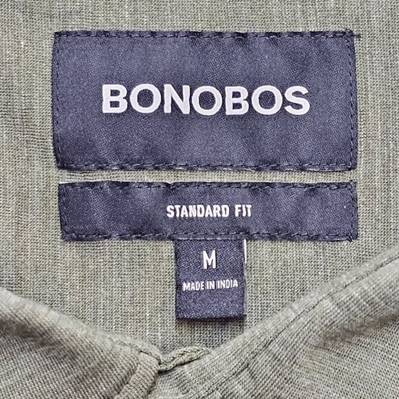 Bonobos Standard Fit Wool Blend Knit Button Down M - Picture 4 of 7